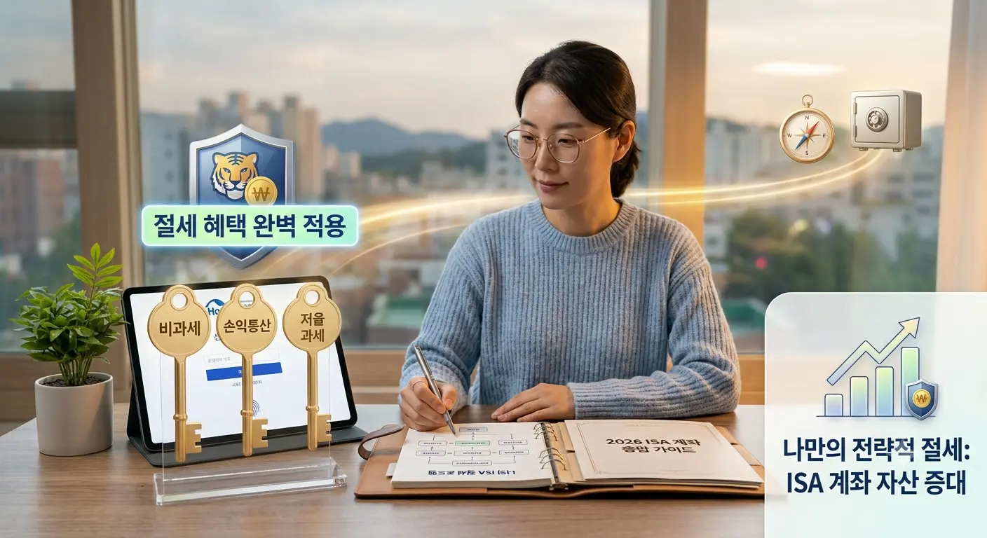 2026년 기준 ISA 계좌 절세 혜택 극대화 및 중도인출, 서민형 전환 완벽 실전 가이드