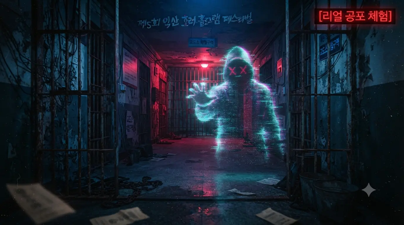 제5회 익산 호러 홀로그램 페스티벌 썸네일 - 익산교도소세트장 공포체험